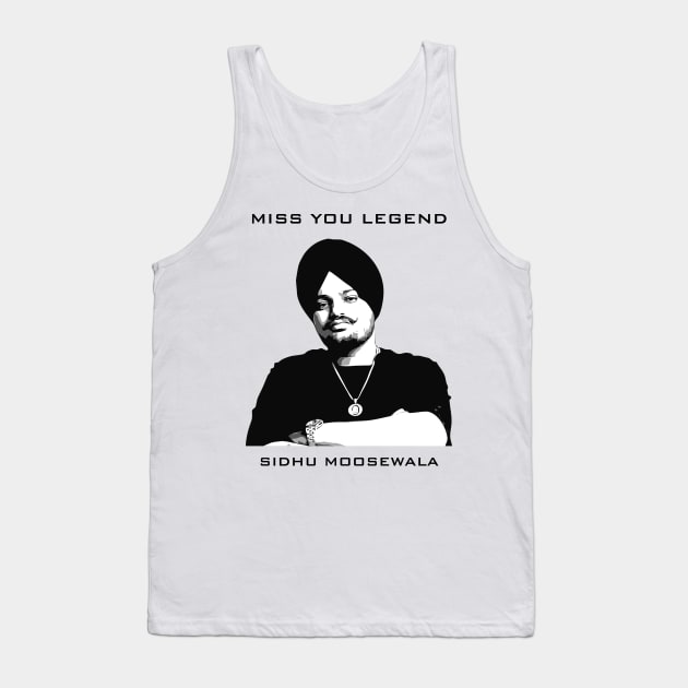 Sidhu moosewala Tank Top by A Jersey Store